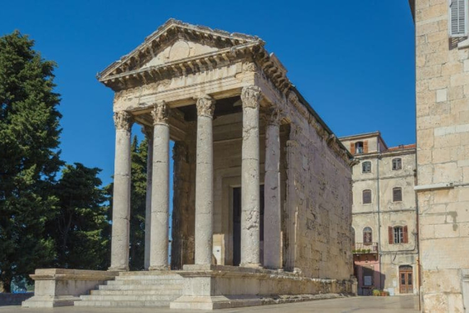 Crteži inspirirani Pulom i Istrom stižu u Augustov hram
