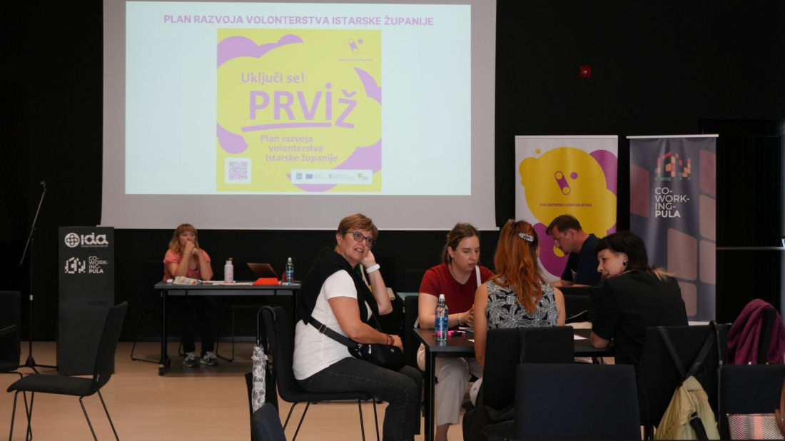 Više od 50 sudionika uključilo se u izradu prvog Plana razvoja volonterstva Istarske županije