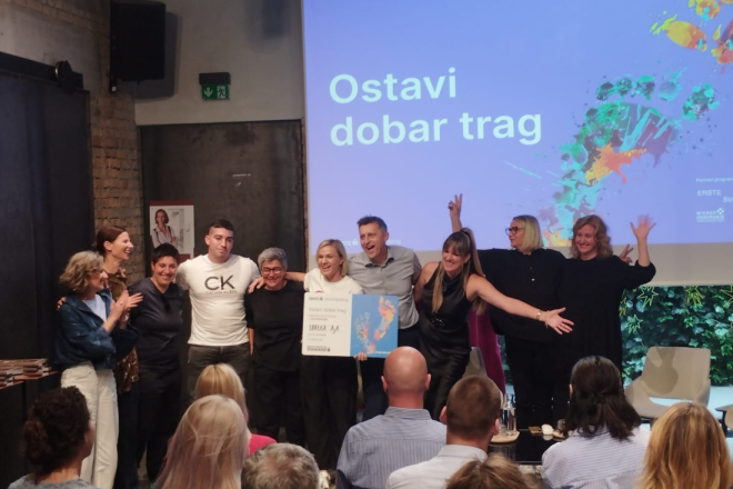Udruga AjA pobjednik programa „Ostavi dobar trag“: Za pomoć osobama u beskućništvu prikupljeno više od 13 tisuća eura