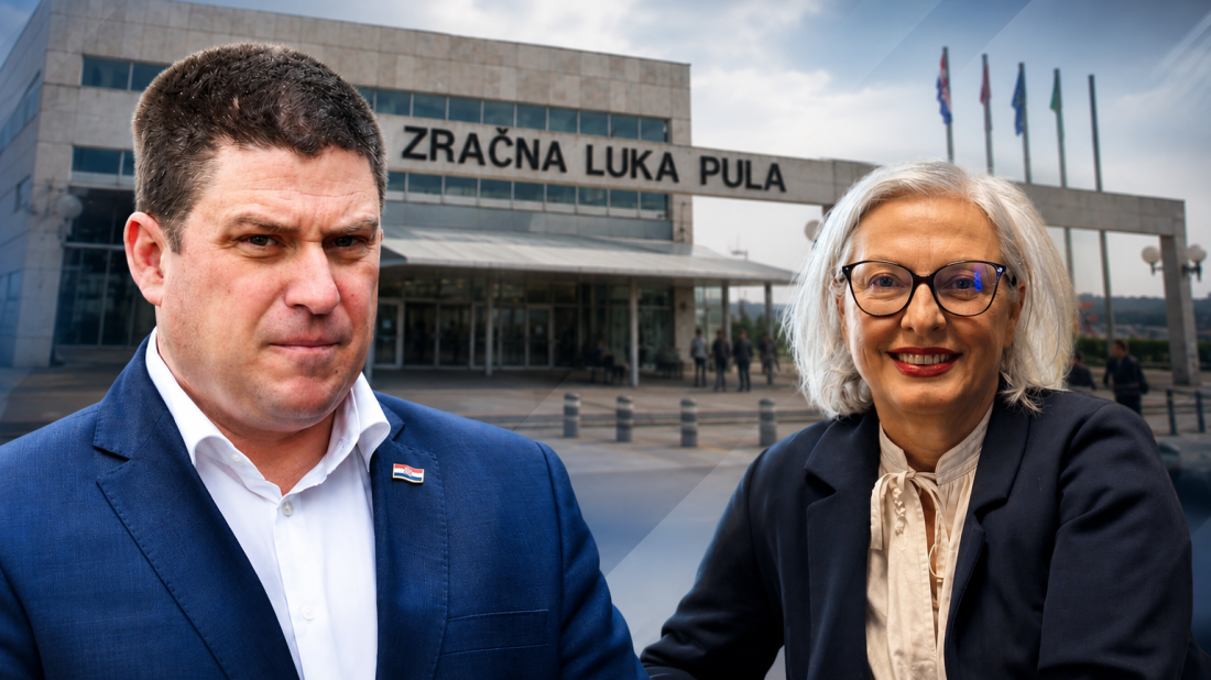 Ministarstvo brani upravu pulskog aerodroma, Radojčić tvrdi: “Sustav se raspada”