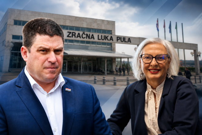 Ministarstvo brani upravu pulskog aerodroma, Radojčić tvrdi: “Sustav se raspada”