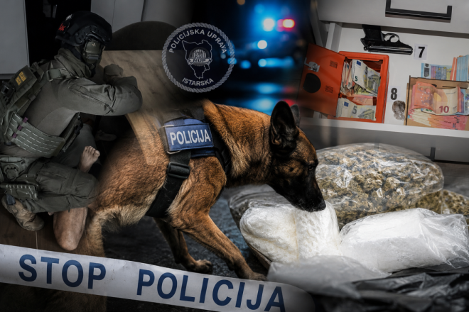 Droga preplavila Istru: U pet mjeseci više od 300 zapljena!