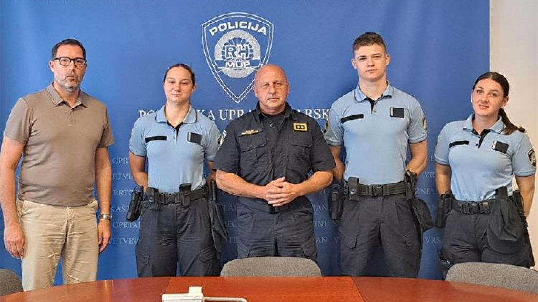Nova snaga za sigurnost Istre: Troje mladih policajaca stiglo na praksu u Pulu, Poreč i Rovinj