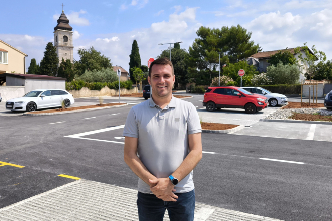 Peroj dobio novo parkiralište uz vrtić, Grad uložio 600 tisuća eura