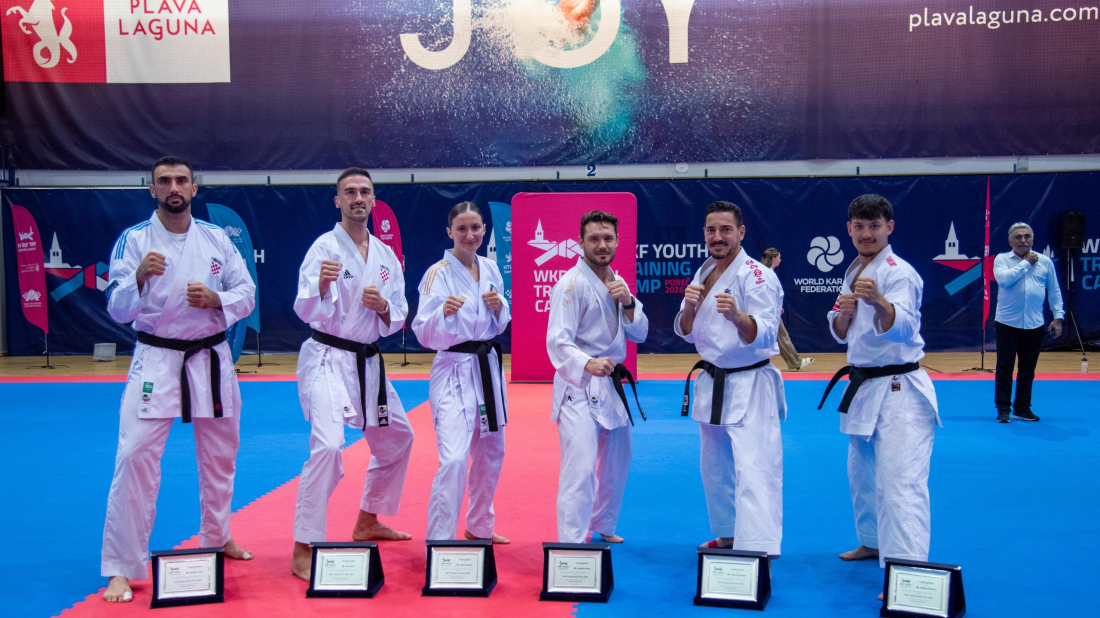 Više od 3500 mladih karatista iz 75 zemalja okupilo se u Poreču, Hrvatska osvojila osam medalja
