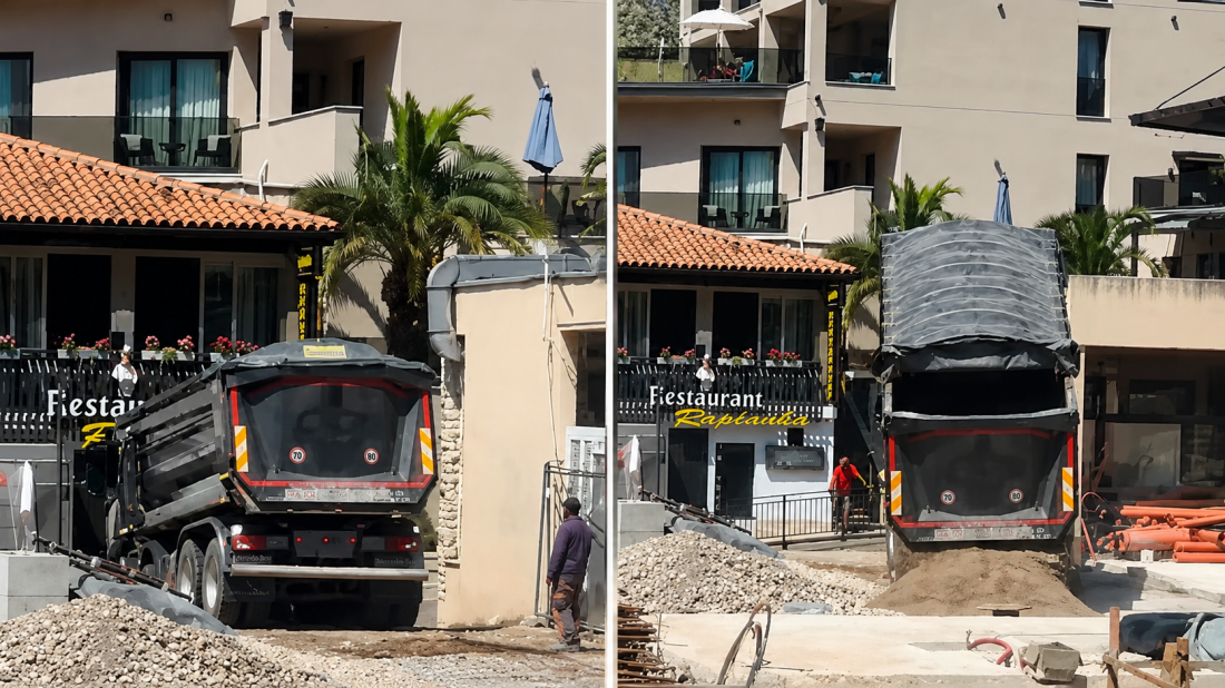 VIDEO: U Rapcu se izvode radovi na hotelu unatoč zabrani?! Grad Labin obavio nadzor, a radovi su obustavljeni!