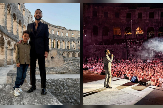 Emotivna večer u pulskoj Areni: John Legend osvojio publiku i posjetio Brijune