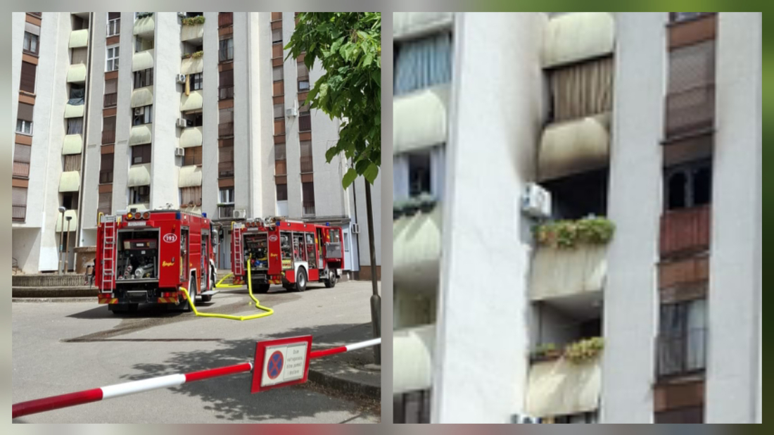 Požar u pulskom neboderu završio tragično, preminuo muškarac