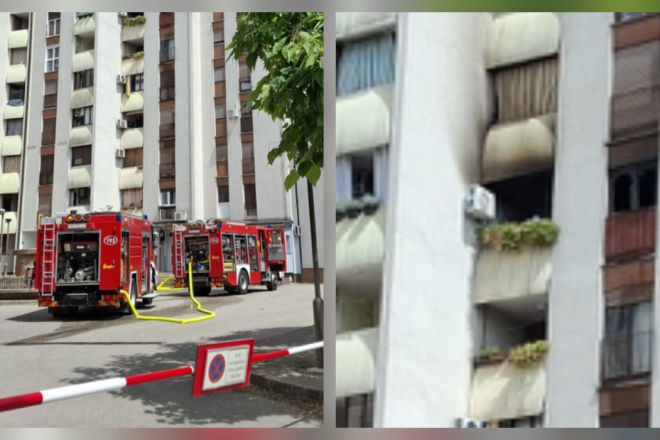 Požar u pulskom neboderu završio tragično, preminuo muškarac