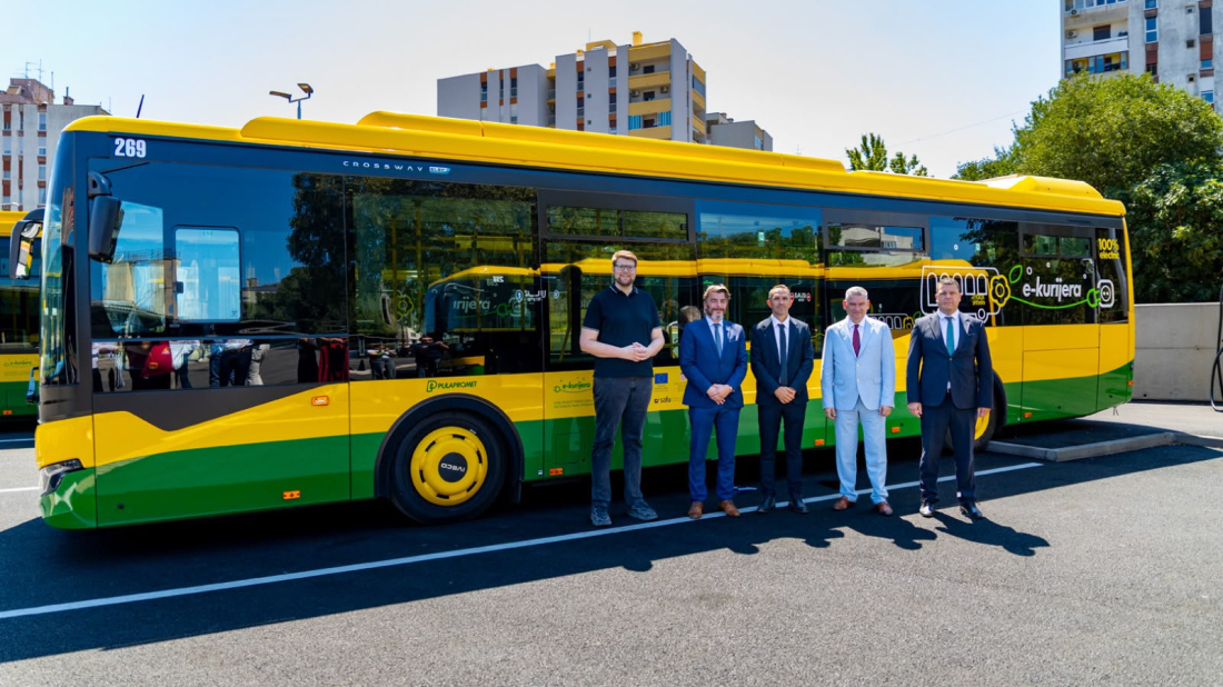 Pula dobila prve električne autobuse: U promet krenulo šest novih vozila, još toliko stiže do kraja kolovoza