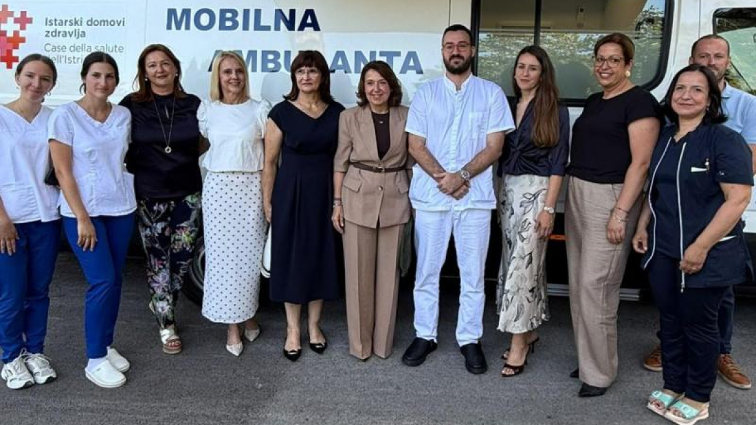 Nova ambulanta na kotačima kreće po Istri: Pregledi, terapija i skrb bliže građanima!