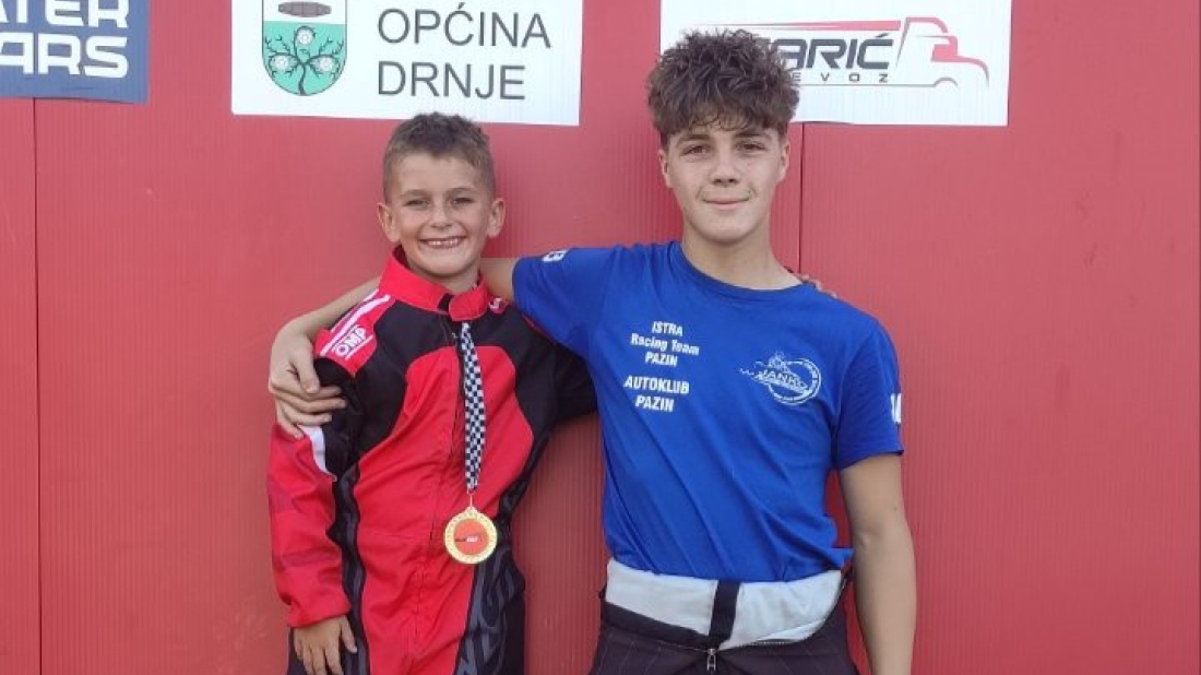 Istra Racing Team Pazin briljirao u Drnju: Luka Stepić Gustin dvostruki pobjednik, Janko nadomak postolja