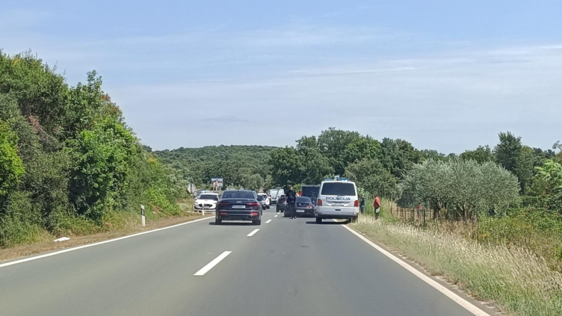 Sudar na izlazu iz Rovinja, stvaraju se gužve prema Rovinjskom Selu
