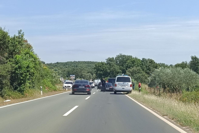 Sudar na izlazu iz Rovinja, stvaraju se gužve prema Rovinjskom Selu