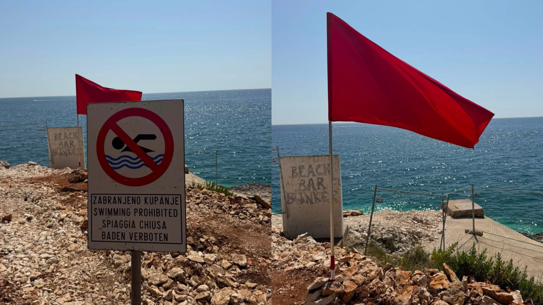 Kupanje i dalje zabranjeno na Bumbištu i Centineri: Puknula cijev ispusta, podnesena i kaznena prijava!
