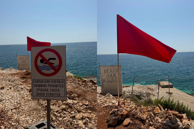 Kupanje i dalje zabranjeno na Bumbištu i Centineri: Puknula cijev ispusta, podnesena i kaznena prijava!