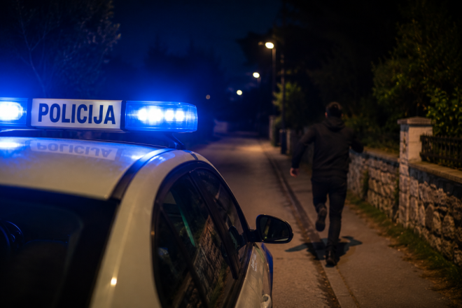 Filmska potjera kod Umaga: Gost na biciklu pratio provalnika do dolaska policije
