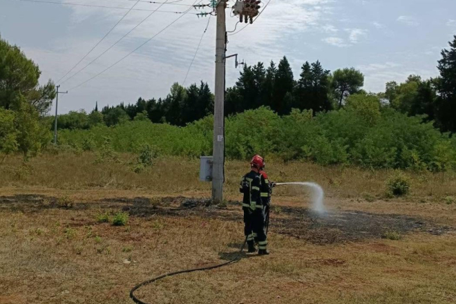 Pulski vatrogasci jučer imala devet intervencija: Od požara i prometne nesreće do skidanja prstena