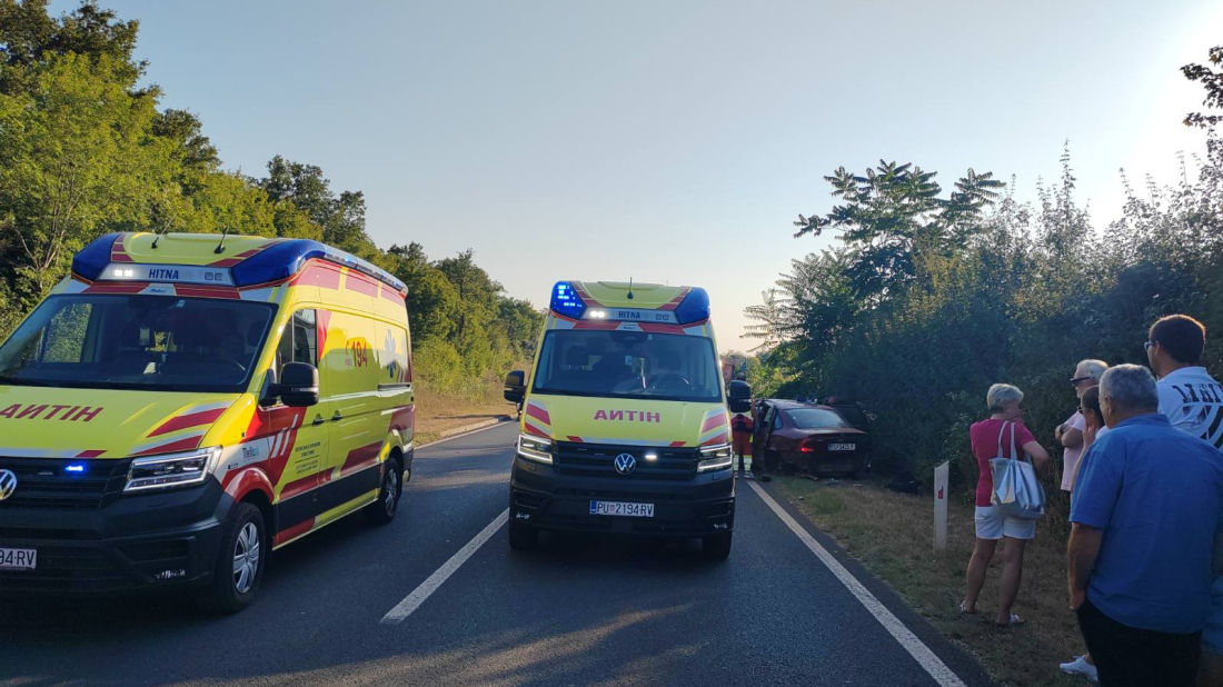 16-GODIŠNJAK OZLIJEĐEN KOD LIMA: Pretjecao pa se sudario s automobilom iz suprotnog smjera
