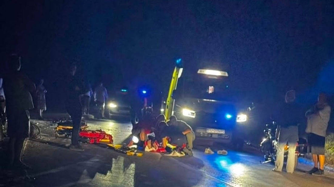 Prešao preko pune crte i sudario se s automobilom: Motociklist završio u pulskoj bolnici