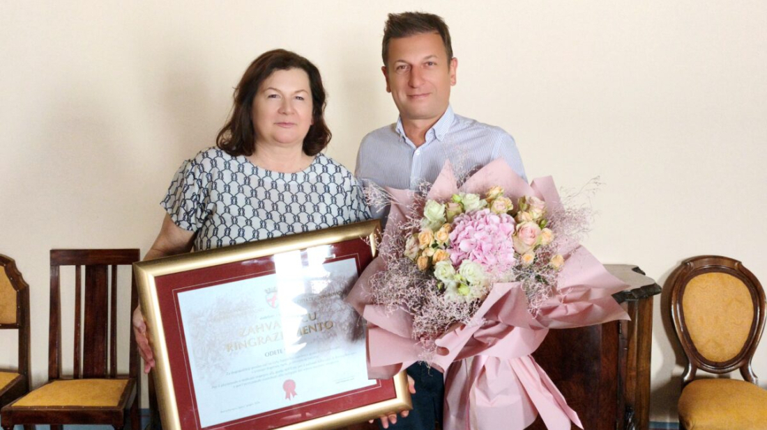 Nakon 20 godina završilo veliko poglavlje rovinjskog turizma: Grad se zahvalio Odete Sapač na njenom doprinosu!
