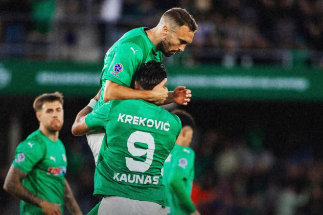 Dinamo prošao dalje, Rovinjac Gabriel Debeljuh zabio prvijenac za litavskog prvaka