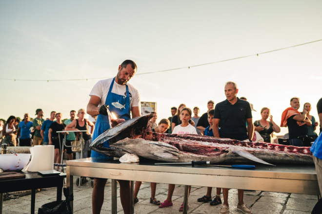 Dvije tune danas stižu na Veliki mol: Rovinj spreman za još jedan Tunafest