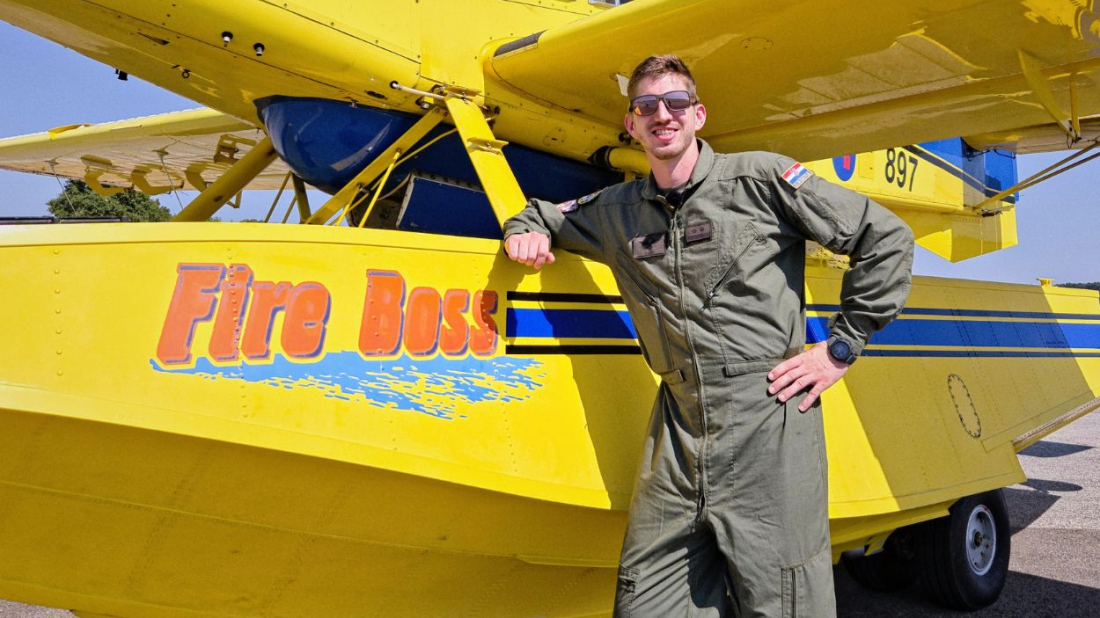 Luka Mihovil Glas, pilot Air Tractora: 'Neke požare ugasimo prije nego što itko za njih dozna'