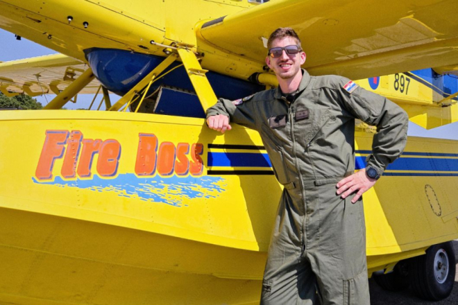 Luka Mihovil Glas, pilot Air Tractora: 'Neke požare ugasimo prije nego što itko za njih dozna'
