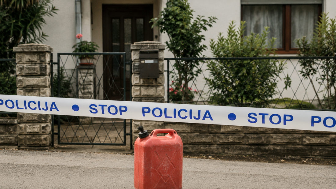 Drama u Umagu: Prijetio da će mu zapaliti kuću pa ispred nje ostavio spremnik benzina