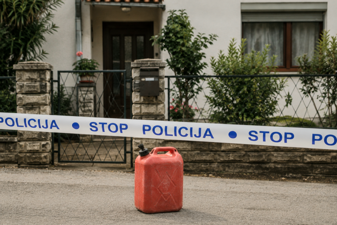 Drama u Umagu: Prijetio da će mu zapaliti kuću pa ispred nje ostavio spremnik benzina