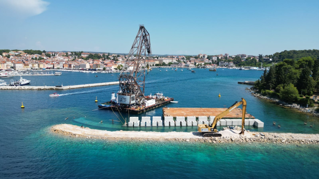 „Rovinj nije sigurna luka, to moramo promijeniti“ – lukobran bi trebao biti gotov u proljeće 2027.