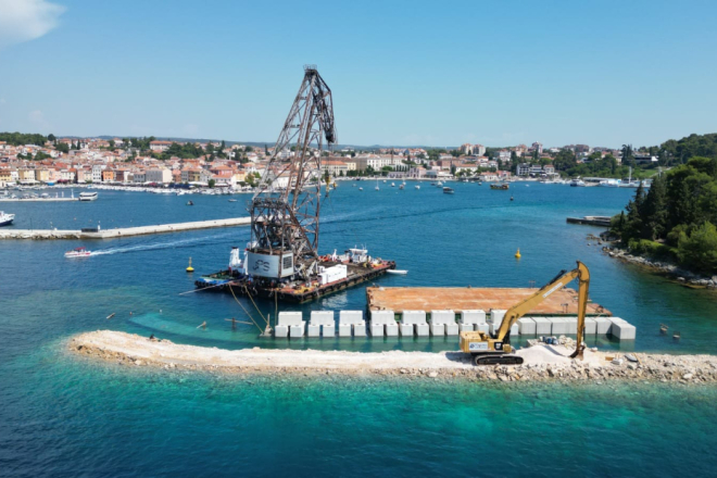 „Rovinj nije sigurna luka, to moramo promijeniti“ – lukobran bi trebao biti gotov u proljeće 2027.