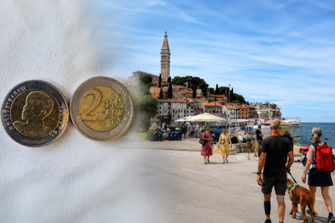 Rovinjki umjesto dva eura vratili tajlandski novac: Na prvi pogled lako ih je zamijeniti...