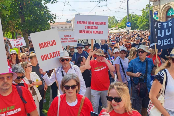 Istra stala uz Liku: Na velikom prosvjedu SDP i Zelena Istra!