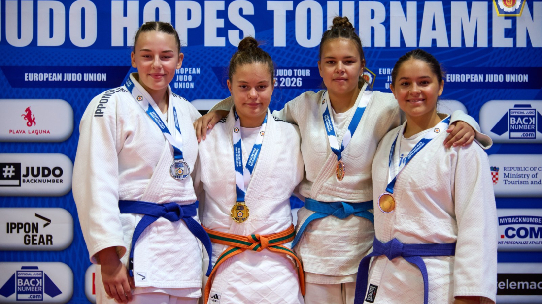 Sjajan nastup u Splitu: Zlato i tri bronce za judaše Istarskog Borca