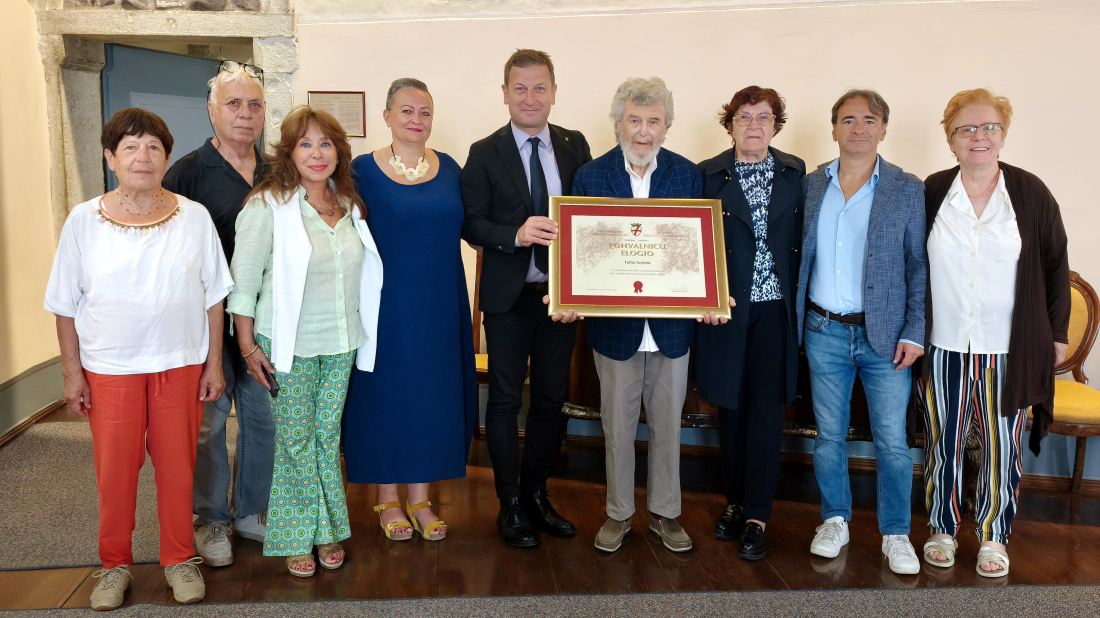 Rovinj odao priznanje Tulliju Svettiniju za više od 60 godina očuvanja rovinjske baštine