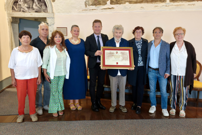 Rovinj odao priznanje Tulliju Svettiniju za više od 60 godina očuvanja rovinjske baštine