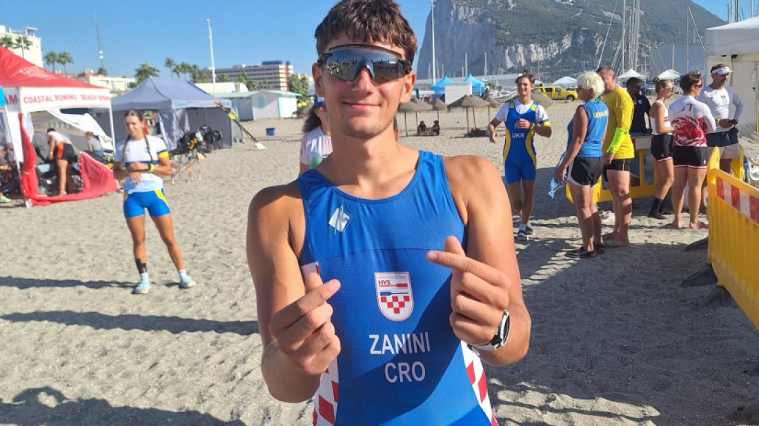 Veliki uspjeh rovinjskog veslača: Antonio Zanini četvrti u Europi i izborio Svjetsko prvenstvo