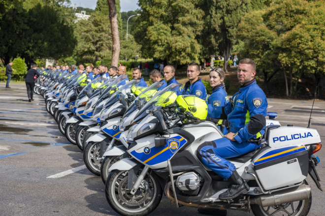 Najbolji policijski motociklisti stižu u Pulu: Na Karolini ih čeka veliki test spretnosti