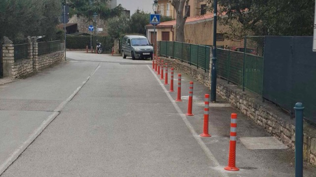 Pojačan promet u Rovinju: U Ulici Fontera uvedene dodatne mjere za sigurnost djece