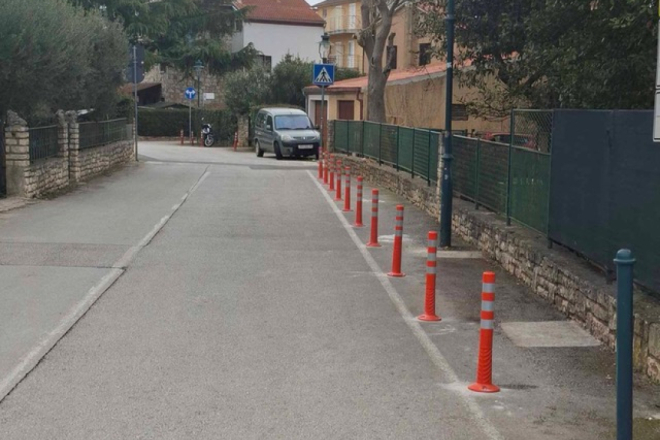 Pojačan promet u Rovinju: U Ulici Fontera uvedene dodatne mjere za sigurnost djece