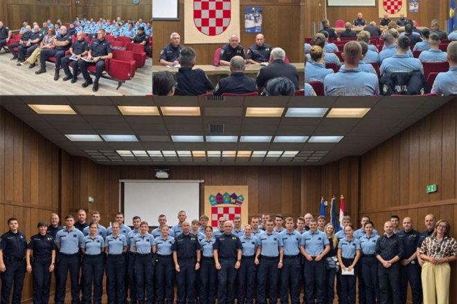 Nova generacija policijskih vježbenika stigla u Istru: Prvo iskustvo stjecat će u postajama diljem županije