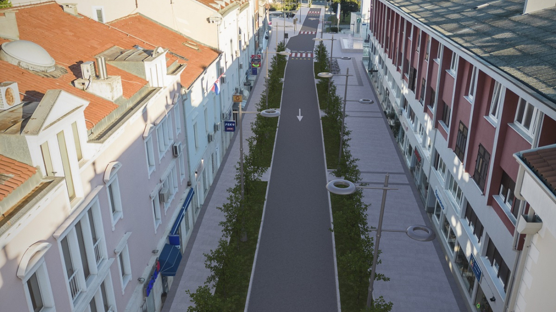 Počela velika rekonstrukcija Trgovačke ulice u Umagu: Investicija vrijedna gotovo dva milijuna eura