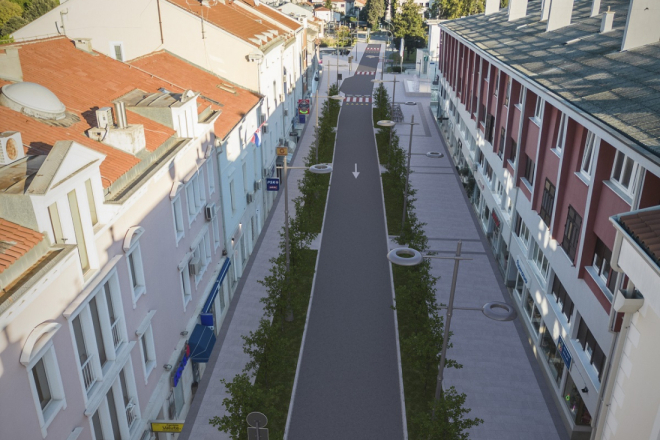 Počela velika rekonstrukcija Trgovačke ulice u Umagu: Investicija vrijedna gotovo dva milijuna eura