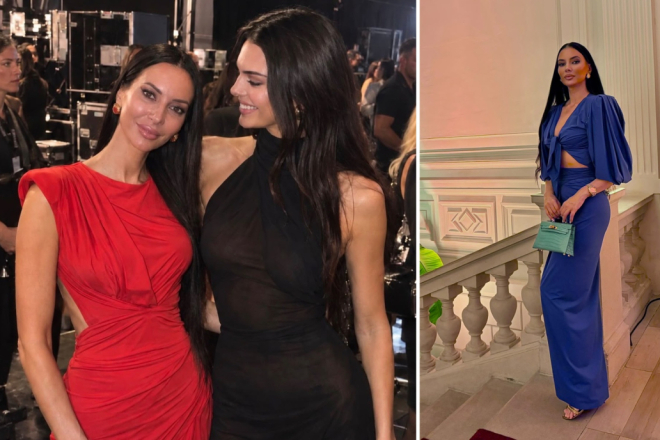 Rovinjska dizajnerica Sandra Cerin i Kendall Jenner na pariškom Tjednu mode