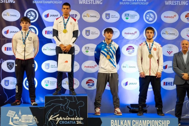 Pula ima prvaka Balkana: Jure Rajković osvojio zlato u Koprivnici