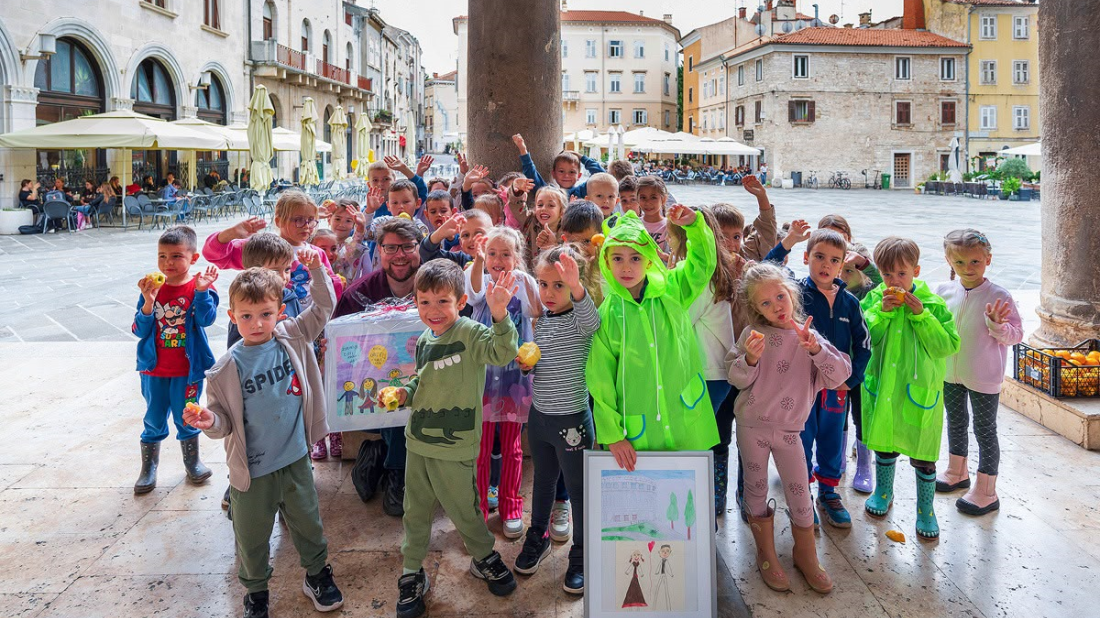 Mali Puljani imaju velike želje! Vrtićanci Grbinu otkrili kakav grad žele