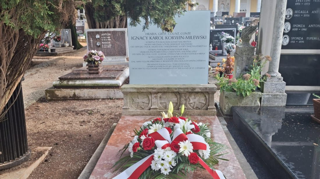 U Rovinju obilježena 100. obljetnica smrti poljskog grofa koji je nekada posjedovao otok Svetu Katarinu
