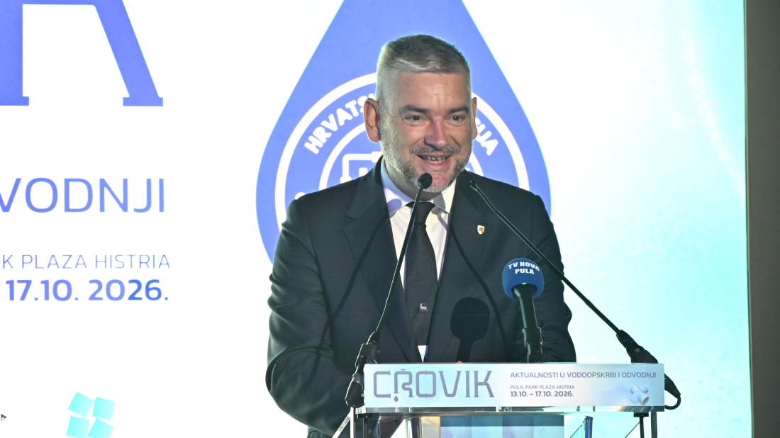 Čak 99 posto stanovnika Istre ima pristup vodovodnoj mreži, no izazovi ostaju: U Puli se okupilo više od 700 stručnjaka